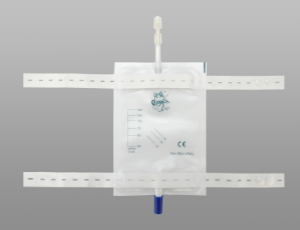 150ml推拉阀尿袋+尼龙带；Urine Bag 150ml with nylon straps
