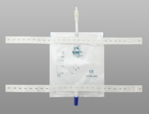 300ml推拉阀尿袋+尼龙带；Urine Bag 300ml with nylon straps